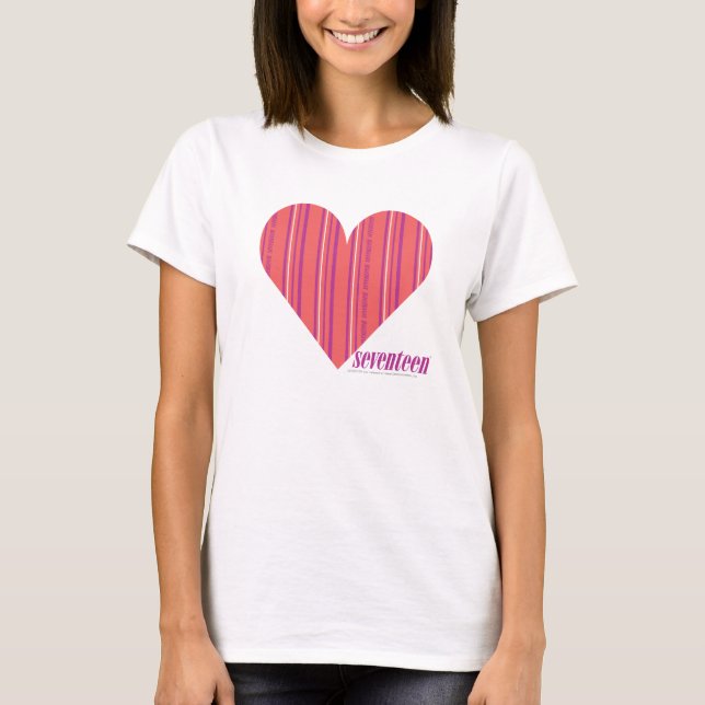 Camiseta Estrias Finas Rosa 3 (Frente)