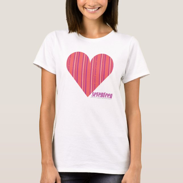 Camiseta Estrias Finas Rosa 3 (Frente)