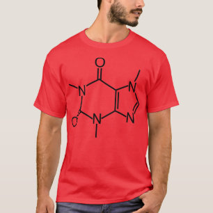 Camiseta Estrutura Simples de Cafeína 1