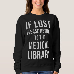 Camiseta Estudante da Faculdade de Medicina de Bibliotecári