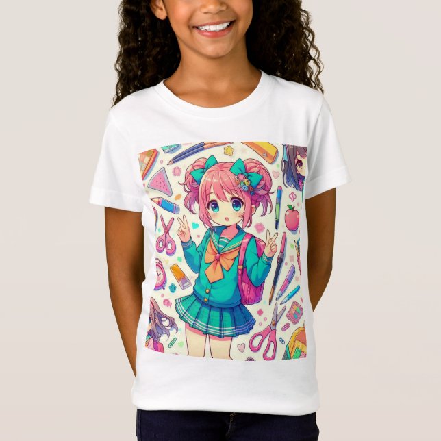 Camiseta estudante de animação (Frente)