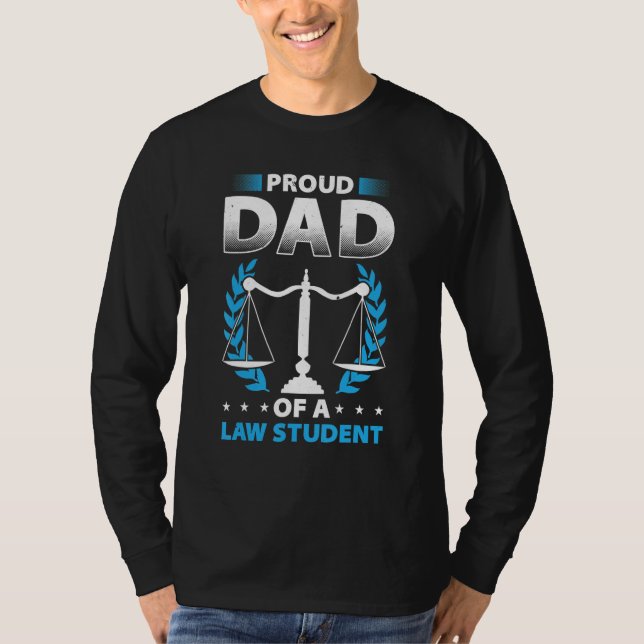 Camiseta Estudante de Direito Aluno de Faculdade de Direito (Frente)