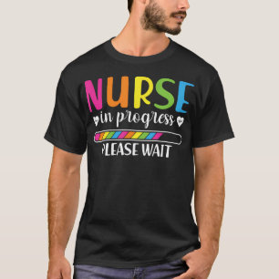 Camiseta Estudante de Enfermagem em Progresso Bsn Médico