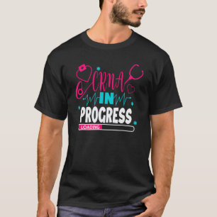 Camiseta Estudante de Enfermagem em Progresso Futuro Enferm