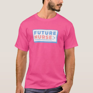 Camiseta Estudante de Enfermagem Futura 2024 2025 2026 Estu