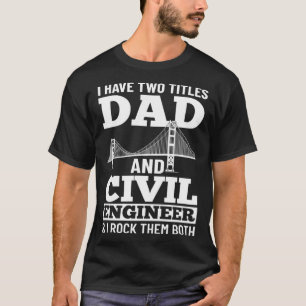 Camiseta Estudante de Engenharia do Construtor de Ponte do