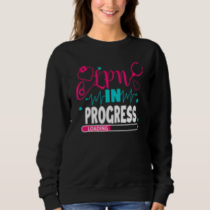 Camiseta Estudante de Escola de Enfermagem em Progresso LPN
