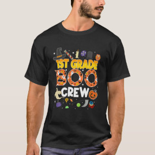 Camiseta Estudante De Halloween De Primeira Classe Da Tripu