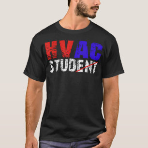 Camiseta Estudante de Hvac Técnico de Hvac Mecânico