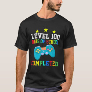 Camiseta Estudante De Jogos De Vídeo 100º Dia Professor 1