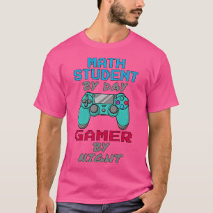 Camiseta Estudante De Matemática Por Noite