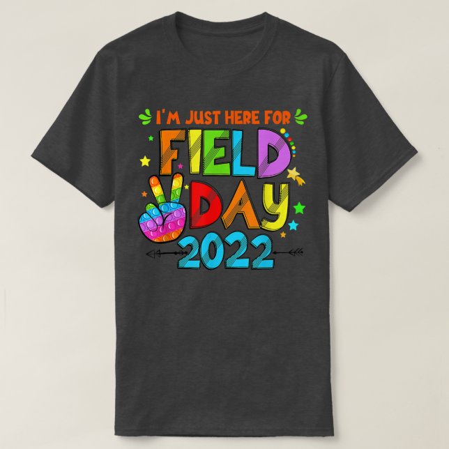 Camiseta Estudante de Pop de campo escolar  (Frente do Design)