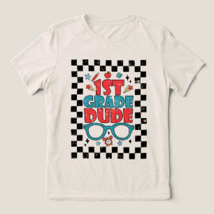 Camiseta Estudante Do 1º Ciclo Da rua De Volta À Escola