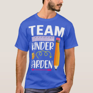 Camiseta Estudante do Jardim de Infância da Equipe de Lápis