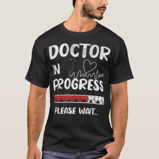 Camiseta Estudante do Med School Futuro Estudante Médico Es
