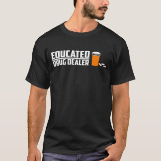 Camiseta Estudante educado da ciência do traficante de