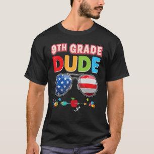 Camiseta Estudante Legal Do 9º Ano De Rapto De Volta À Esco