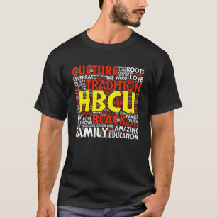 Camiseta Estudante ou Formando vermelho e branco HBCU
