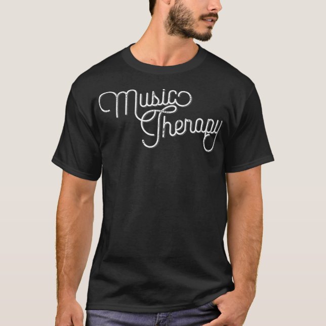 Camiseta Estudante Presente em Terapêutica Musical Presente (Frente)