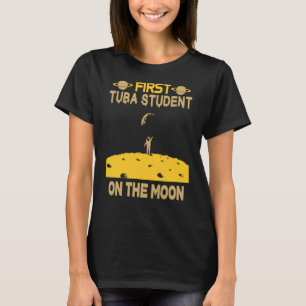 Camiseta Estudante Tuba Na Lua