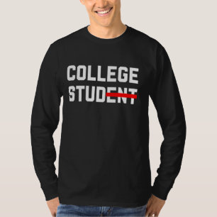 Camiseta Estudante universitário