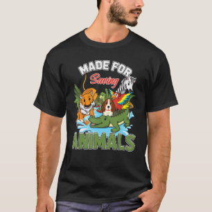 Camiseta Estudante Veterinário Feita Para Salvamento Do Res
