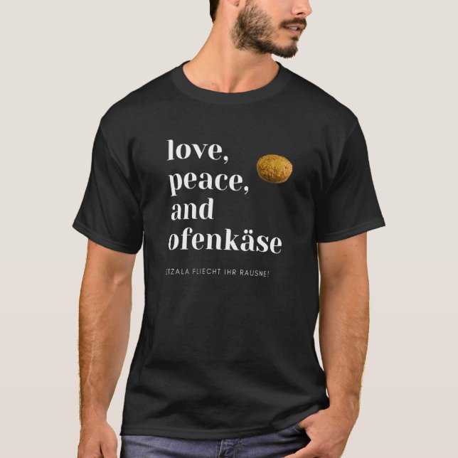 Camiseta Estudantes Cashper Oven Cheese Love Meme Crings Sa (Frente)