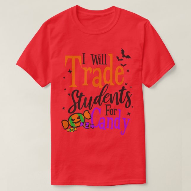 Camiseta Estudantes Comerciais Para Professores De Design D (Frente do Design)