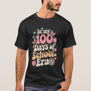 Camiseta Estudantes Crianças Professor Nos Meus 100 Dias De