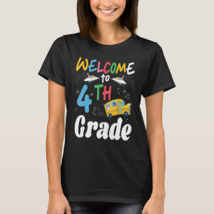 Camiseta Estudantes De Ônibus Da Caneta De Volta À Escola B