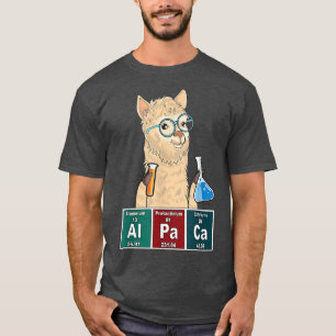 Camiseta Estudantes de química ou cientista da Alpaca Scien