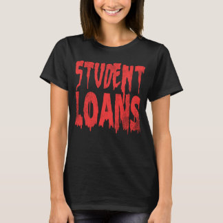 Camiseta Estudantes Empréstimos Pagamento Halloween Figurum
