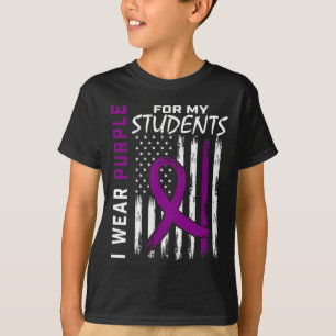 Camiseta Estudantes Roxos Professores Especiais De Educação