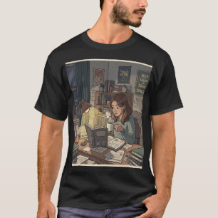 Camiseta Estudar e cafeinar
