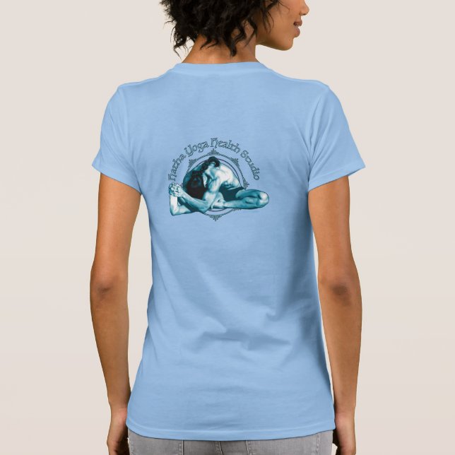 Camiseta Estúdio de Saúde de Hatha Yoga (Verso)