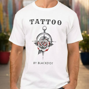 Camiseta Estúdio de Tatuagens Loja de Tatuagens Profissiona
