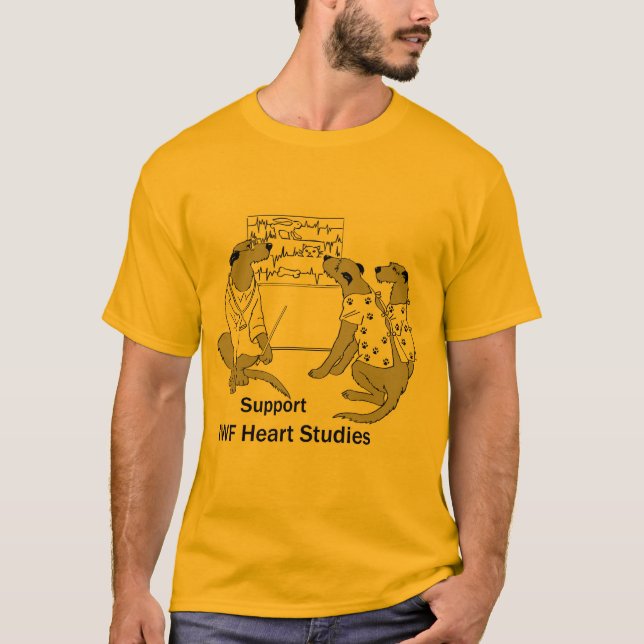 Camiseta Estudo básico do coração dos homens (Frente)