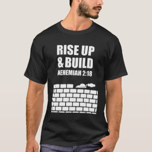 Camiseta estudo bíblico de provérbios Neemias 2 18
