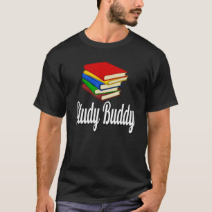 Camiseta Estudo Budy Stack of Books