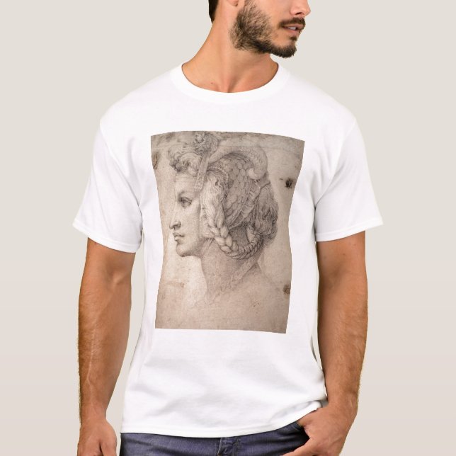 Camiseta Estudo da cabeça (Frente)
