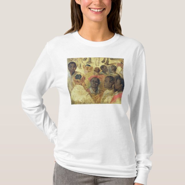 Camiseta Estudo das cabeças do Moorish (Frente)