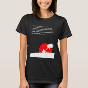Camiseta estudo de bíblia do provérbio Eclesiastes 2 10