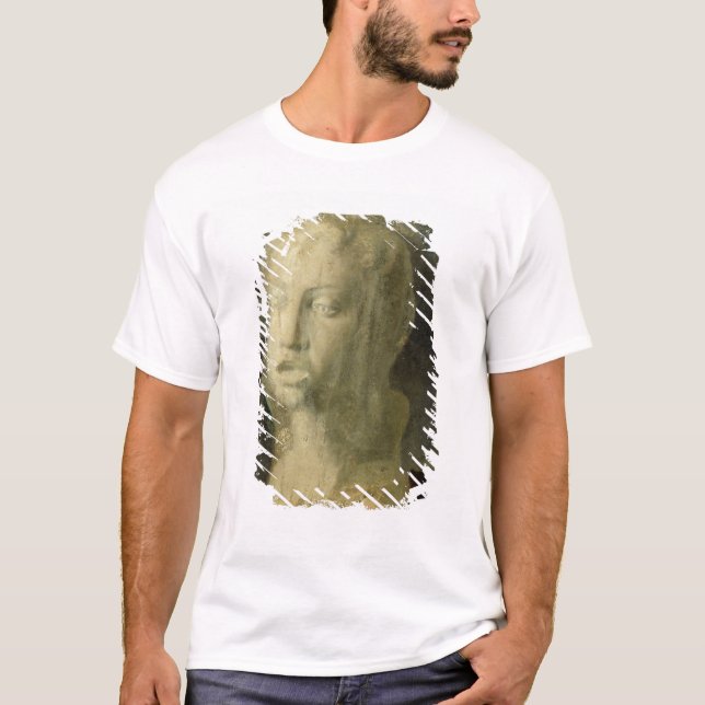 Camiseta Estudo de Edgar Degas | da cabeça de um cantor (Frente)