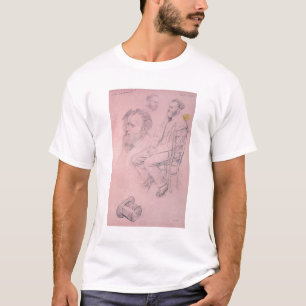 Camiseta Estudo de Edgar Degas para o retrato de Edouard