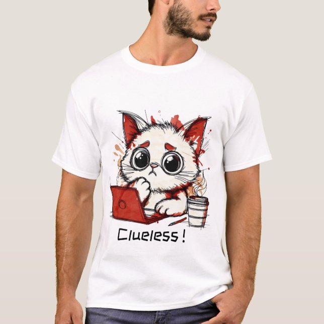 Camiseta Estudo de Gatos | Apelido! (Frente)