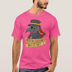 Camiseta Estudo de Medicina Médica de Máscara do Médico da