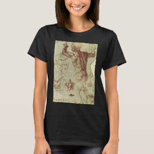 Camiseta Estudo de Michelangelo para uma Sibila Líbia