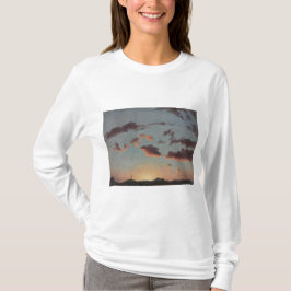 Camiseta Estudo de Nuvens (Nuvens no Céu) (por Knud Baade)