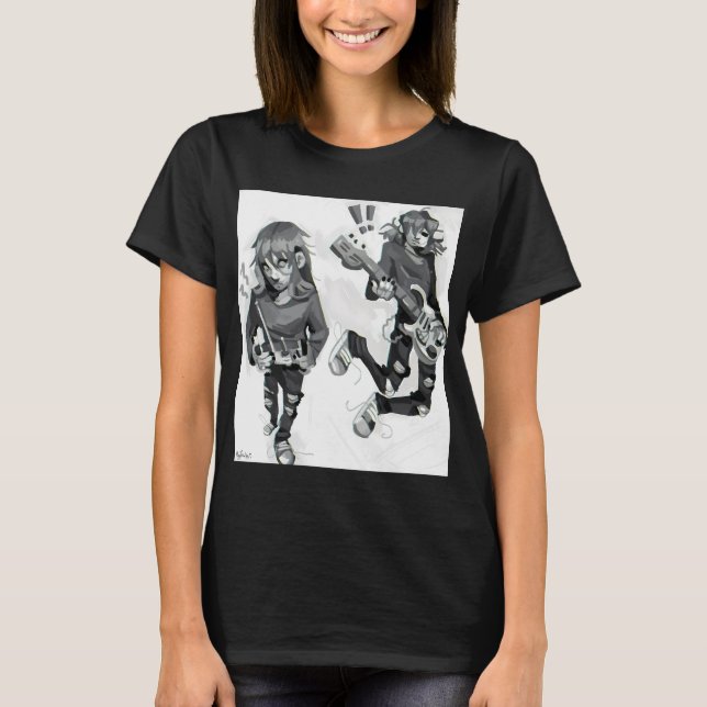 Camiseta estudo de rosto de Sally (Frente)