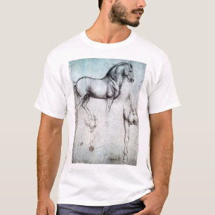 Camiseta Estudo dos Cavalos, Leonardo da Vinci